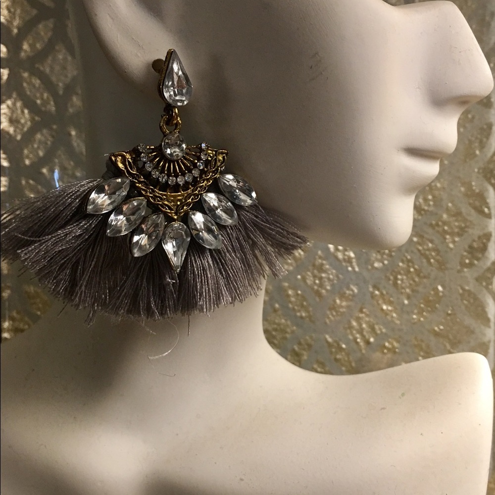 FRINGE is IN!! Statement earrings